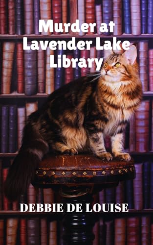Murder at Lavender Lake Library book cover