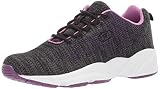 Propét Women's Stability Fly Shoe, Black/Berry, 10.5 2A US