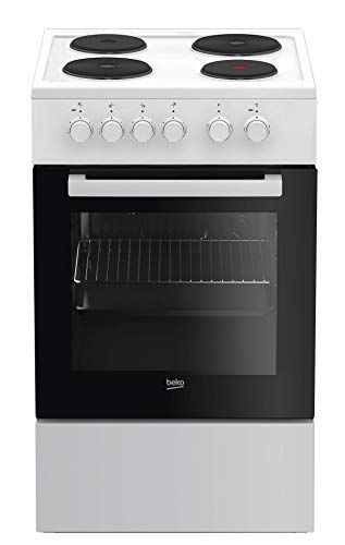 (-42%) Beko FSS56000GW Herd-Kochfeld-Kombination (Freistehend) / 50 cm/SteamShine Reinigung/Blitzkochplatte/Weiß