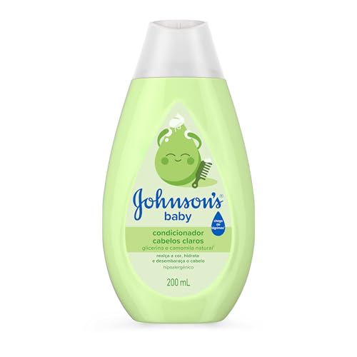RECORRÊNCIA Condicionador Johnson's Baby para Cabelos Claros 200ml!