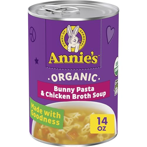 Annie's Organic Bunny Pasta and Chicken Broth Soup, 14 oz