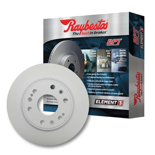 Raybestos Element3 Automotive Replacement Rear Brake Rotor for Selected Acura (MDX, ZDX), Honda (Odyssey, Pilot) Model Years (980567FZN)