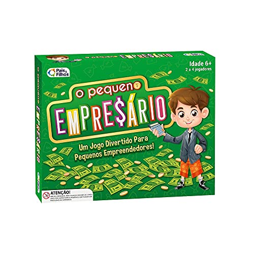 Pais & Filhos Jogo de Tabuleiro o Pequeno Empresário