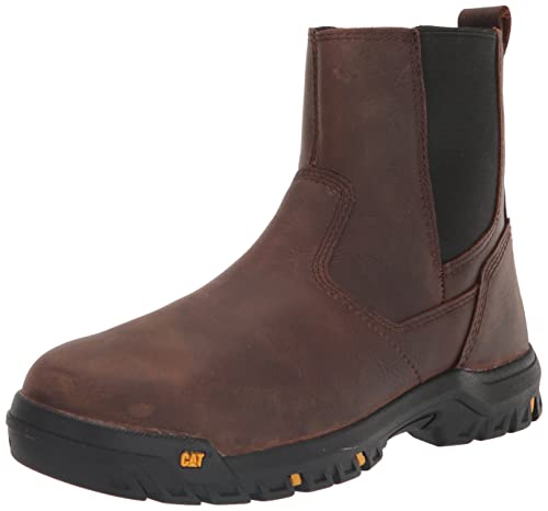 Cat Footwear Men's Wheelbase Steel Toe Work Boot, Clay, 9.5