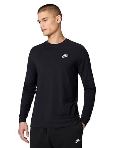 Nike Men's Sportswear Club, Black/White, L