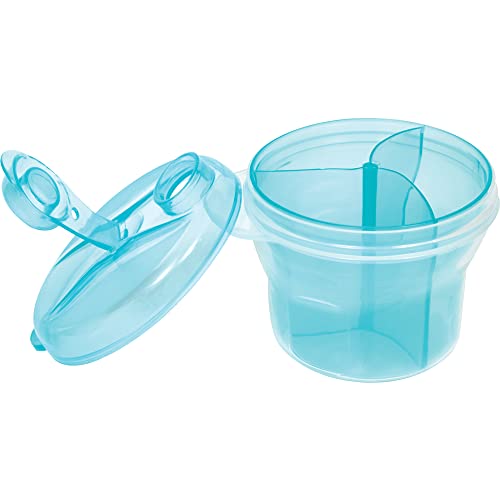 Buba Pote Para Leite Em Pó Azul