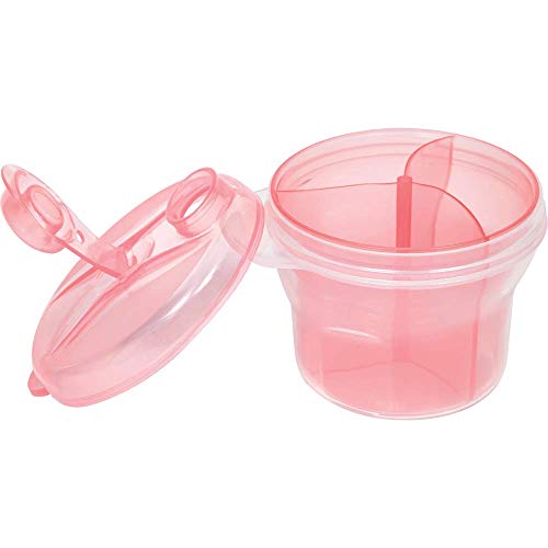 Buba Pote Para Leite Em Pó Rosa