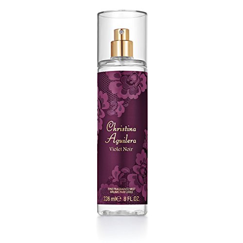 (-34%) Christina Aguilera - Violet Noir Fine Fragrance Mist, Duft mit blumigen und fruchtigen Noten, Parfüm für Damen - 236 ml