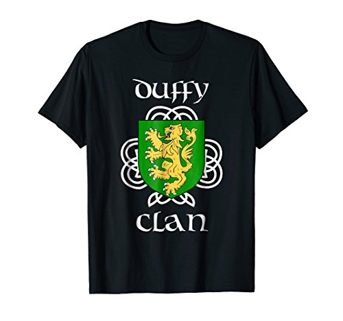 Duffy Family Crest Shirt, Irish Reunion T Shirt