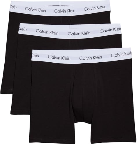 (-39%) Calvin Klein 3P Trunk Cotton Stretch,XL,Schwarz