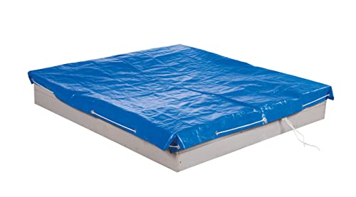 (-25%) roba Abdeckplane für Sandkästen groß, 154x154cm, wetterfest, Metallösen zur Befestigung