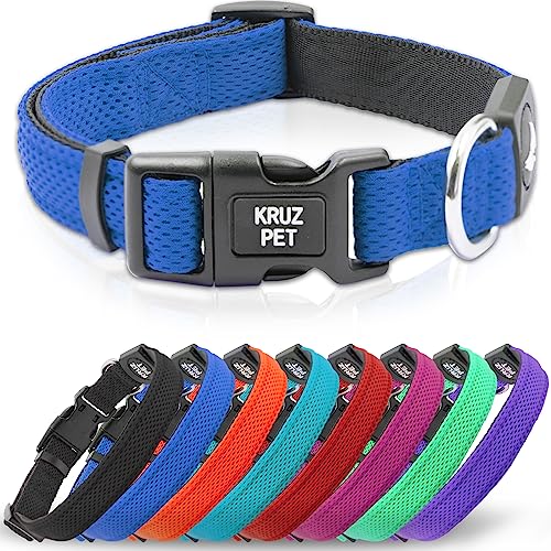 Kruz Pet KZA102 Collar de malla transpirable para perros