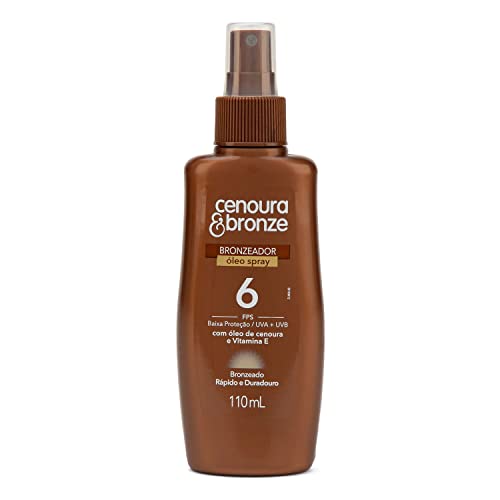 Bronzeador Spray 110Ml Cenoura Bronze