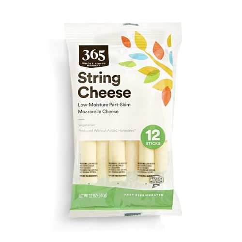 365 by Whole Foods Market Mozzarella String Cheese, 12 OZ