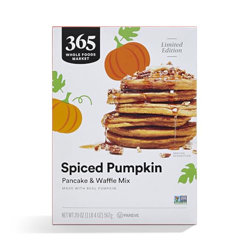 365 by Whole Foods Market, Pumpkin Spice Pancake & Waffle Mix, 20 Ounce
