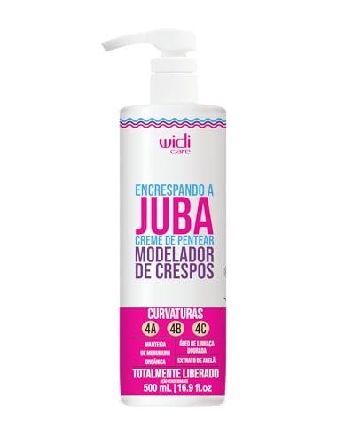 Creme para Pentear Widi Care Encrespando a Juba, 500ml | Para curvaturas 4A, 4B e 4C