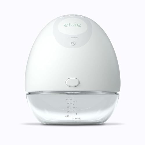 Elvie - Double, Wearable Breast Pump w/App - The Smallest & Quietest - Portable - Hands Free & Discreet - Automated with Four Personalized Settings