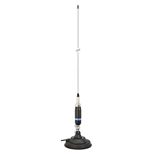 PNI Antenna CB S9 120 cm long and 125 mm/ 125 mm butterfly magnet included