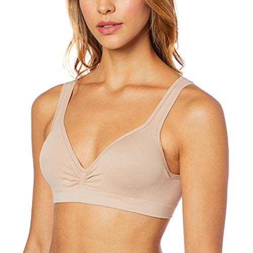 Sutiã Bojo Top Daily Alças Largas, Trifil, Feminino, Macadâmia, 46
