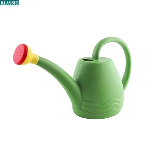 Watering Can (1.8L)| Plastic Green Water Can with Sprayer for Plants/Garden | Indoor Outdoor Watering Shower Can | Sprinkler for Plants | Watering Han