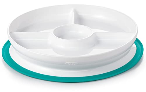 OXO Tot Stick & Stay Suction Plate Best for Everyday Use This sectioned plate is perfect for fussy