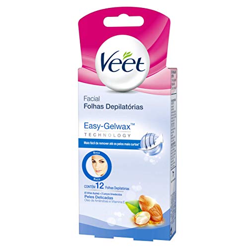 Cera Facial Peles Delicadas Veet