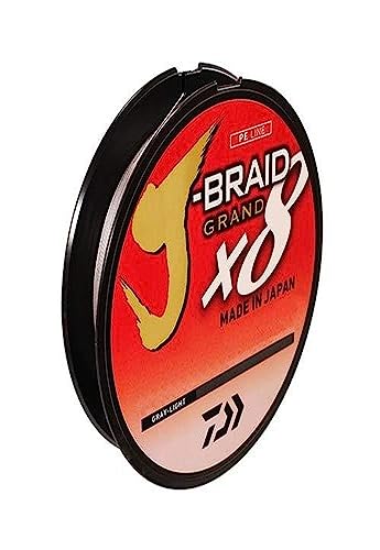 Daiwa J-BRAID GRAND 8X 300YDS FILLER SPOOL GRAY LIGHT