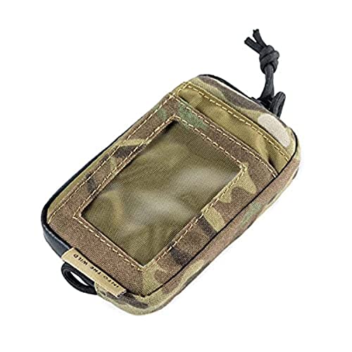 Front Pocket Wallet with Zippers - OneTigris Small Coin Purse Tactical Wallet Nylon Minimalist Wallet for Men Women