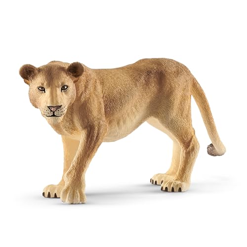 Schleich Wild Life Realistic Lioness Figurine - Authentic and Highly Detailed Wild Animal Toy, Durable for Education and Fun Play for Kids, Perfect for Boys and Girls, Ages 3+