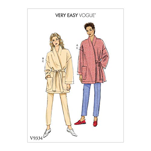 Vogue V9334Y Very Easy to Sew...ts Sewing Patterns,Sizes 4-14