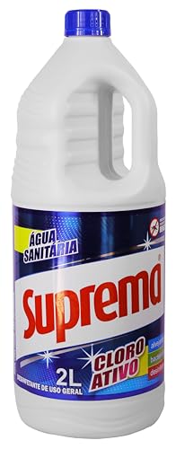 Água Sanitária Suprema 2L - Limpeza Poderosa! 🧼