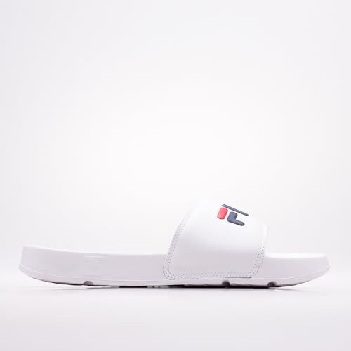 Chinelo Masculino Fila Drifter Basic, Branco/Marinho/Vermelho, 42