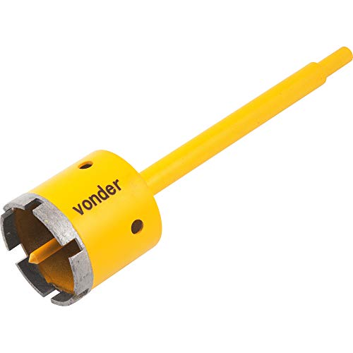 Vonder, Serra Copo Diamantada 60 Mm, Com Haste.
