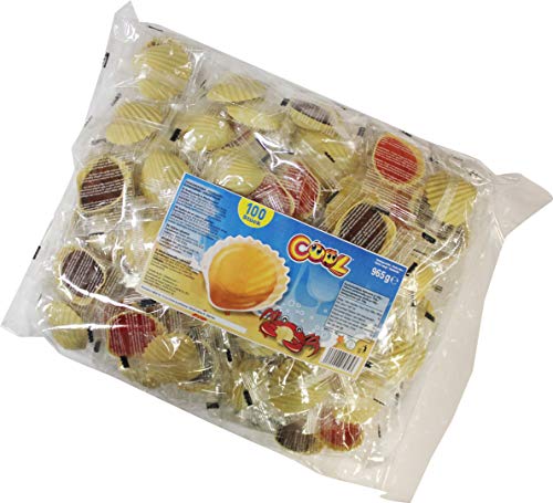(-30%) COOL 100 Schleckmuscheln einzeln verpackt im Beutel, 1er Pack (1 x 965 g)