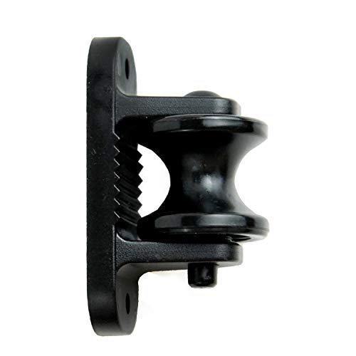 Zareba IWPRB-Z Black Plastic Roller Insulator for Wood Posts – 10 Pack