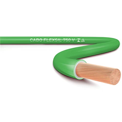 Cabo Flexivel Flexsil 750V 1,50MM² 100M Verde