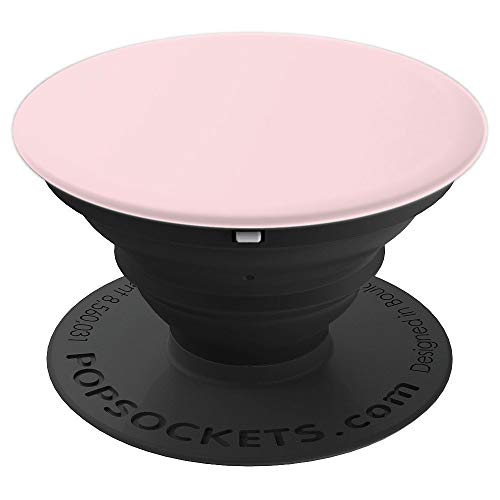 Light Pink PopSocket PopSockets PopGrip: Swappable Grip for Phones & Tablets PopSockets Adhesive PopGrip