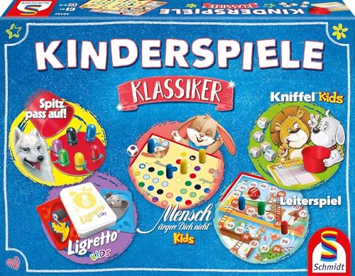 (-40%) Schmidt Spiele 49189 Kinderspiele Klassiker, Kinderspielesammlung, bunt