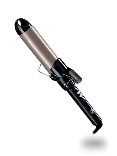VS Sassoon 38mm Ceramic Hair Curler – Large Barrel Curling Iron with Variable Heat up to...