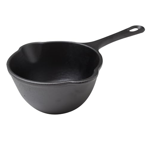 Victoria 0.5-Quart Cast Iron Saucepan for $10 + free shipping w/ Prime