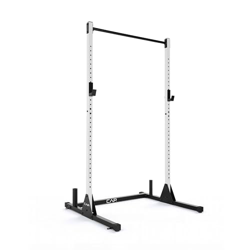 CAP Barbell FM-905Q Color Series Power Rack Exercise Stand, White