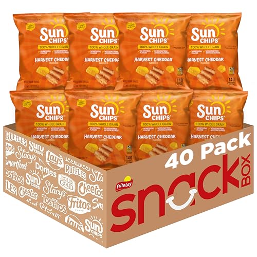 Sunchips Multigrain, Harvest Cheddar, 1 Ounce (Pack of 40)