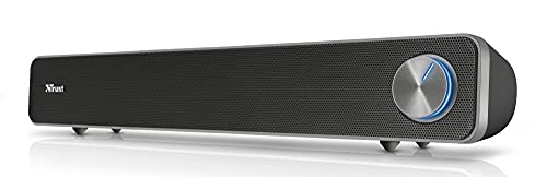 (-37%) Trust Arys Soundbar PC Lautsprecher 12W, USB Betrieb, Schwarz