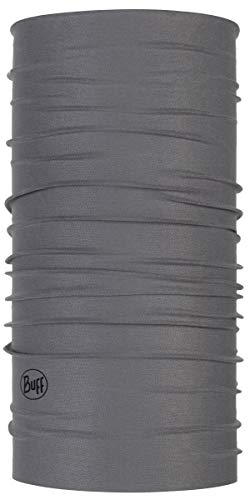 Buff CoolNet UV Neck Gaiter, UPF 50 Sun Protection, Breathable, Cooling Bandana, Versatile, Quick Dry Face Mask, Sedona Grey, Adult Size