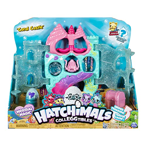 Hatchimals CollEGGtibles Coral Castle Best for Imaginative Play A playset