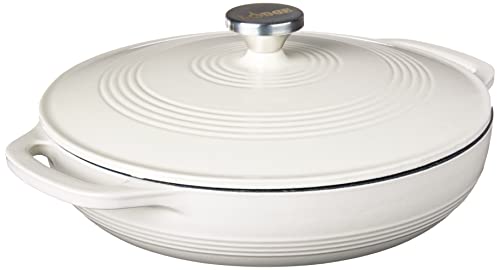 Lodge Enameled Cast Iron Covered Casserole, 3.6-Quart Affordable Quality A durable casserole dish