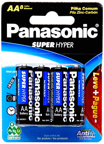 Pilha Panasonic 8Un: Energia Garantida! ⚡
