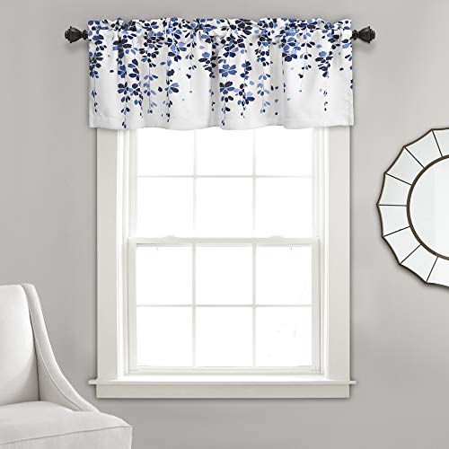 Lush Decor Weeping Flowers Window Valance for Kitchen, Living, Dining Room, Bedroom...