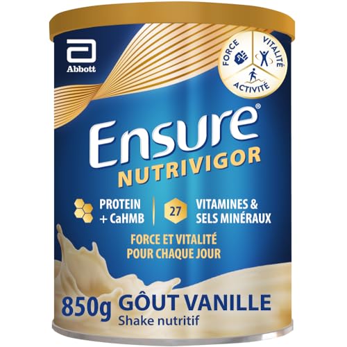 🔥 STARKER PREIS (-25%) Ensure NutriVigor Vanille 850g - HMB, Eiweiss, 27 Vitamine & Mineralstoffe