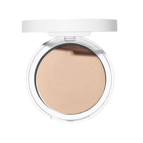Well People Bio Powder Foundation, Lightweight & Hydrating Foundation For Perfecting & Smoothing Skin, Semi-Matte Finish, Vegan & Cruelty-free, 2W